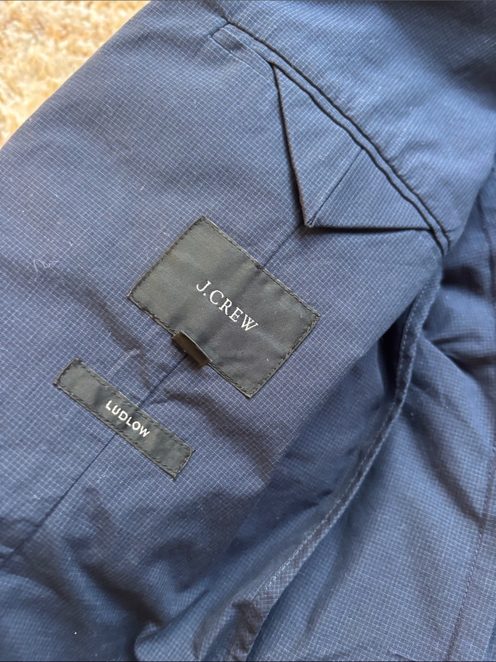 J. Crew Ludlow Lightweight Shirt Jacket in Navy